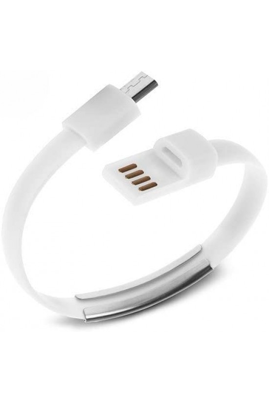 USB 3.1 Typ-C-kompatibles weißes Armband-Ladedatenkabel CDG-CNV71 USB 3.1 Typ-C-kompatibles weißes Armband-Ladedatenkabel CDG-CNV71