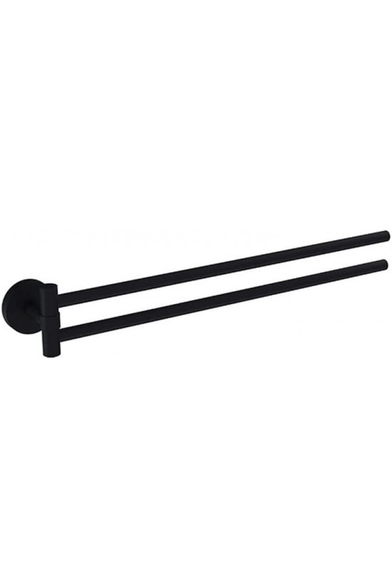 Piave Towel Holder Double 421 mm Matt Black 3015 0016 AB Piave Towel Holder Double 421 mm Matt Black 3015 0016 AB