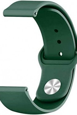 Galaxy Watch 42mm Kayış Termoplastik Kordon NewCord, Koyu Yeşil