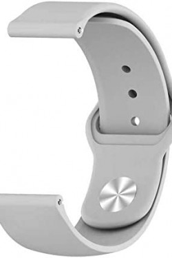 Galaxy Watch 42mm Kayış Termoplastik Kordon NewCord, Gri