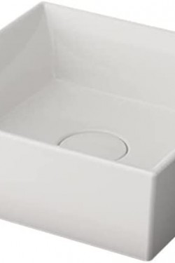 Vasque Comptoir sur 38x38 cm Blanc Brillant 1173-061-0125