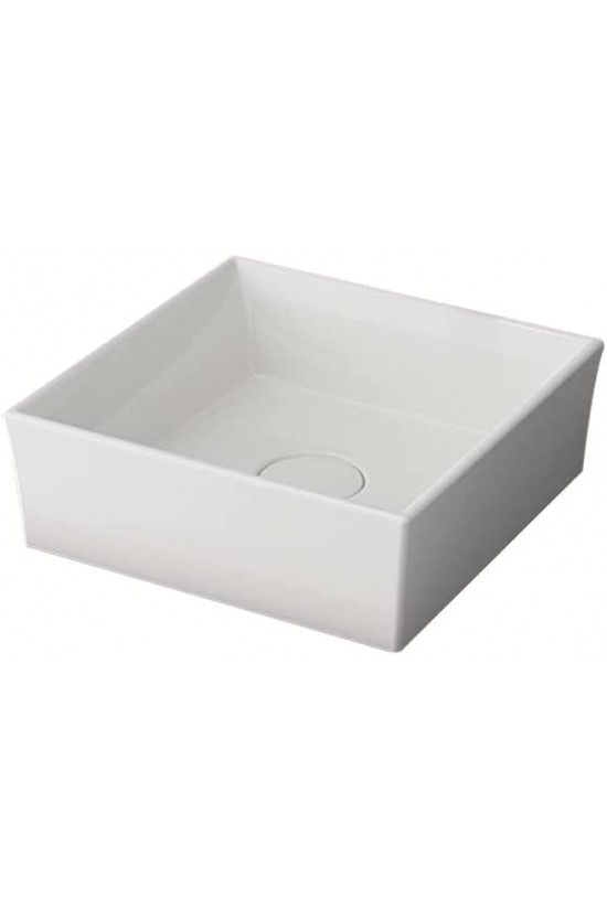 Vessel Tezgah Üstü abo 38x38 cm Parlak Beyaz 1173-061-0125 Vessel Tezgah Üstü abo 38x38 cm Parlak Beyaz 1173-061-0125