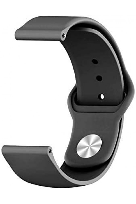 Galaxy Watch 46mm Kayış Termoplastik Kordon NewCord, Siyah Galaxy Watch 46mm Kayış Termoplastik Kordon NewCord, Siyah