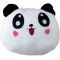 8683200803453 Niedliches Plüschkissen mit Panda-Figur, Herzwangen, dekoratives Kissen mit Minnoş-Baby-Panda-Design, mehrfarbig, mittelgroß