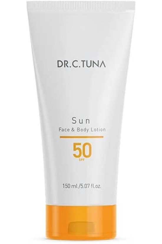 DR C Tuna Sun Serisi Yüz ve Vücut Losyonu 50 Spf (150 ml) DR C Tuna Sun Serisi Yüz ve Vücut Losyonu 50 Spf (150 ml)