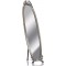Bowed Silver Full Length Mirror, 148x35