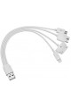 SL-IP59 USB auf 4/Lightning+3 Micro 5-Pin-Konverterkabel SL-IP59 USB auf 4/Lightning+3 Micro 5-Pin-Konverterkabel