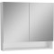 Ardea 66114 Dolaplı Ayna, 80 cm, Parlak Beyaz