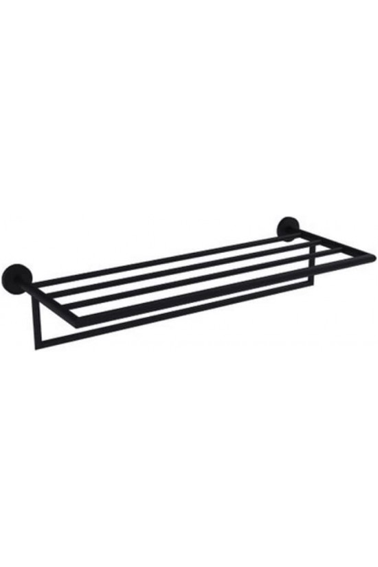 Piave Havlu Rafı 600mm Mat Siyah 3057 0011 AB Piave Havlu Rafı 600mm Mat Siyah 3057 0011 AB