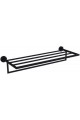 Piave Havlu Rafı 600mm Mat Siyah 3057 0011 AB Piave Havlu Rafı 600mm Mat Siyah 3057 0011 AB