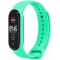 Mi Band 5 İçin Klasik Model Silikon Kayış-Kordon Turkuaz