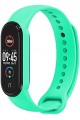 Mi Band 5 İçin Klasik Model Silikon Kayış-Kordon Turkuaz Mi Band 5 İçin Klasik Model Silikon Kayış-Kordon Turkuaz