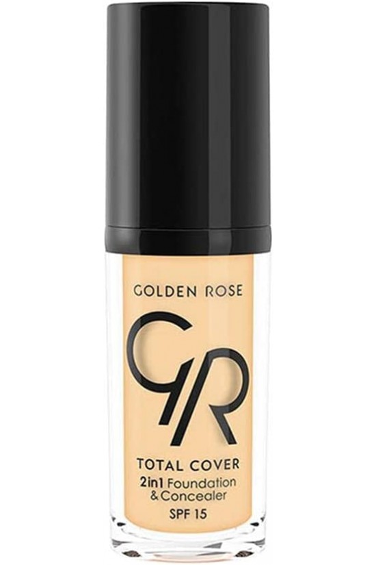 Total Cover 2 in 1 Foundation & Concealer Fond de teint et correcteur No: 021
