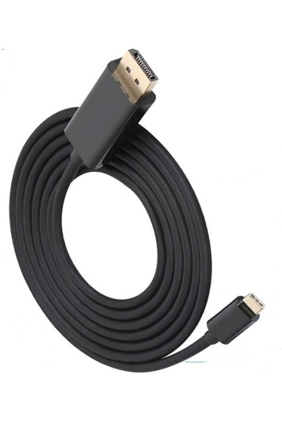 Dark 1.8M USB3.1 Type-C - Display Port 4K@60p Kabl Dark 1.8M USB3.1 Type-C - Display Port 4K@60p Kabl