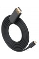 Dark 1.8M USB3.1 Type-C - Display Port 4K@60p Kabl Dark 1.8M USB3.1 Type-C - Display Port 4K@60p Kabl