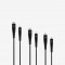 USB-C to Lightning 3A 3-Way Charging Cable S 120/200/300cm-Black