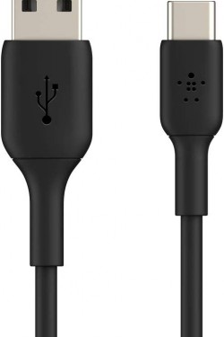 USB-C Cable (Boost Charge USB-C-to-USB Cable, USB Type-C Cable for 10, S10, Pixel 4, iPad Pro, Nintendo Switch and more) 1 meter, Black