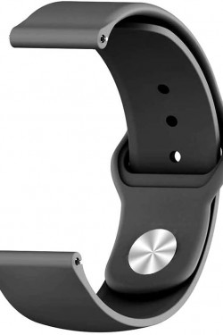 Galaxy Watch 3 45mm İle Uyumlu Kayış Termoplastik Kordon NewCord, Siyah