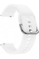 Galaxy Watch 4, Galaxy Watch Active2 44mm, Amazfit GTS, Amazfit GTS 2 42mm Uyumlu Silikon Kordon 20mm (Beyaz) Galaxy Watch 4, Galaxy Watch Active2 44mm, Amazfit GTS, Amazfit GTS 2 42mm Uyumlu Silikon Kordon 20mm (Beyaz)