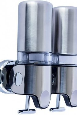 Sıvı Sabunluk İkili 450 ml X2 Mat Paslanmaz Çelik 3052 0002