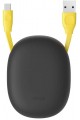 Lets Go Little, 2.0 A USB-A & Lightning Reel Charge & Data Transfer Cable, 1 Meter, Black - Yellow Lets Go Little, 2.0 A USB-A & Lightning Reel Charge & Data Transfer Cable, 1 Meter, Black - Yellow