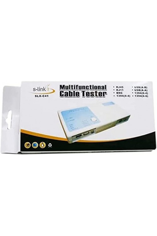 SLX-C41 LAN-USB-1394 Kablo Test, Beyaz SLX-C41 LAN-USB-1394 Kablo Test, Beyaz