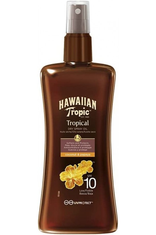 Hawaiian Tropic Tannıng Oıl Spray 10 Spf 1 Paket (1 x 200 ml)