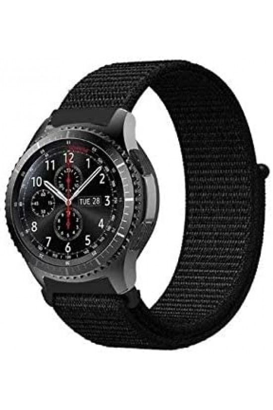 Galaxy Watch 46mm İle Uyumlu Gt2 Pro , Gt3 Pro, Solar ls05 Modelleri ile uyumlu Ayarlanabilir Spor Yedek Bileklik Renkli Kayışı Hasır Örme Kayış Siyah Galaxy Watch 46mm İle Uyumlu Gt2 Pro , Gt3 Pro, Solar ls05 Modelleri ile uyumlu Ayarlanabilir Spor Yedek Bileklik Renkli Kayışı Hasır Örme Kayış Siyah