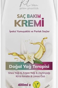 Vegan İpeksi Yumuşaklık Ve Parlak Saçlar İçin Saç Kremi 400 ml