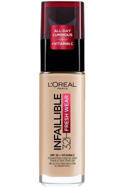 Base de Vitamina C Infaillible 32H Fresh Wear - 130 True Beige