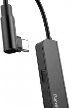 L53 2 in 1, Computer/Phone Mini Hub Adapter, Black, CATL53-01
