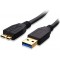 SLX-U34 Usb3.0 1m Harici Disk 2'li Data+Şarj Micro Usb Kablosu