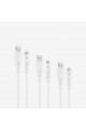 by USB-A - USB-C 2A 3’lü Şarj Kablosu S 120/200/300cm-Beyaz by USB-A - USB-C 2A 3’lü Şarj Kablosu S 120/200/300cm-Beyaz
