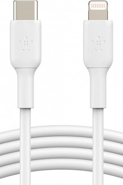 USB-C to Lightning Cable (Fast Charge Cable) Fast Charge MFi Certified USB-C Cable (White, 1 m)