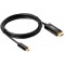 Club3D HDMI™ USB Tip C 4K60Hz Aktif Kablo St./St. 1,8m