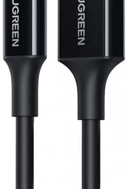 Lightning 2.4A Data and Charge Cable Black 1 Meter