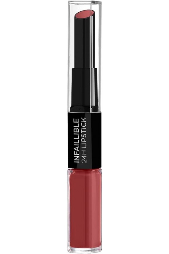 Infaillible 2-Step 24 Saat Kalıcı Likit Ruj & Balm - 801 Toujours Toffee