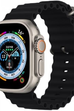 Watch  Siyah Silikon Saat Kordonu, 38,40,41cm