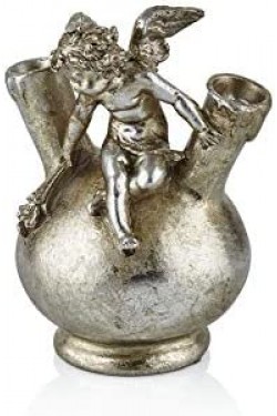 Bougeoir Ange Argent 10X14 (18)