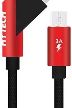 HY-X215 Câble de données et de charge micro USB 3 A 1 m, rouge
