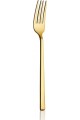 AVCI Klas Titanyum Gold 6 Adet Tatlı Çatalı 18/10 Paslanmaz Çelik 2.5 mm
