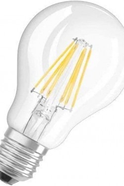 Led Klasik A60, Filaman, Sarı Işık, 8.5W, 806 Lümen, E27 Duy Ampul F