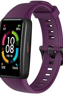 Band 6 İle Uyumlu Kayışı Termoplastik Kordon Mürdüm