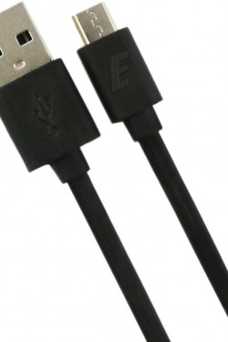 C21UBMCGBK4 1.2m Flat Micro Siyah Usb Kablosu