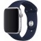 Piili Watch Silikonarmband – 38–40 mm | 2-3-4-5-SE kompatibles Silikonarmband Marineblau