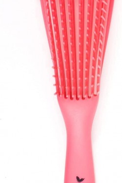 Pro verstellbare Miracle-Haarbürste mit Öffnungskamm, Rosa