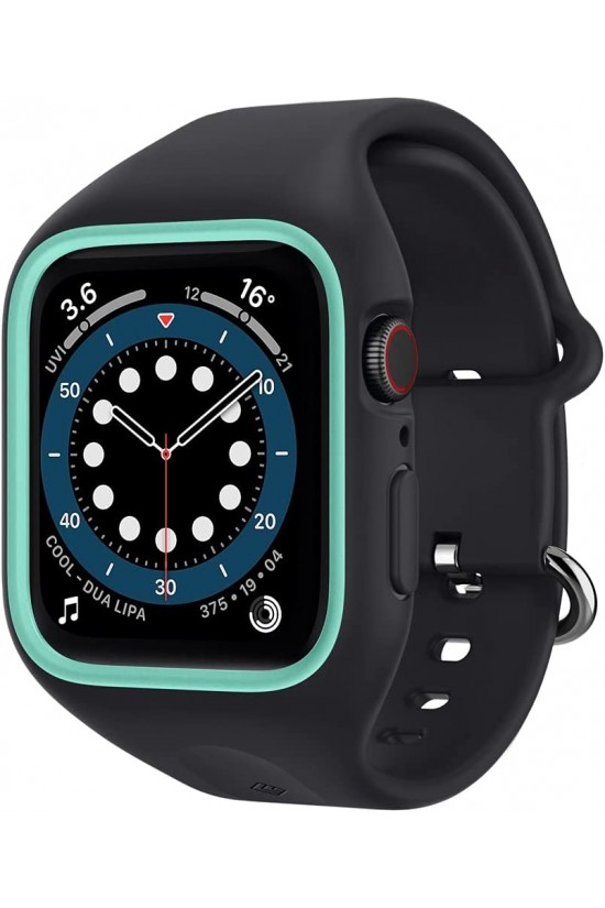 Caseology by Watch Seri 6/SE/SE2/5/4 (44mm) ile Uyumlu Kılıf Nano Pop Prune Charcoal - ACS02082 Caseology by Watch Seri 6/SE/SE2/5/4 (44mm) ile Uyumlu Kılıf Nano Pop Prune Charcoal - ACS02082