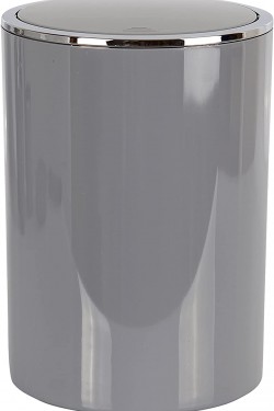 Çöp Kovası, Gri, 6 lt