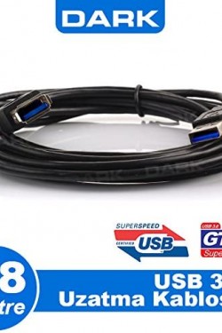 Dark Dk-Cb-USB3Extl180 1.8 M USB 3.0 A Tip Erkek - A Tip Dişi Kablo