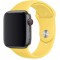 Piili  Watch Slikon Kordon - 38-40 mm | 2-3-4-5-SE Uyumlu Slikon Kayış Limon Sarısı